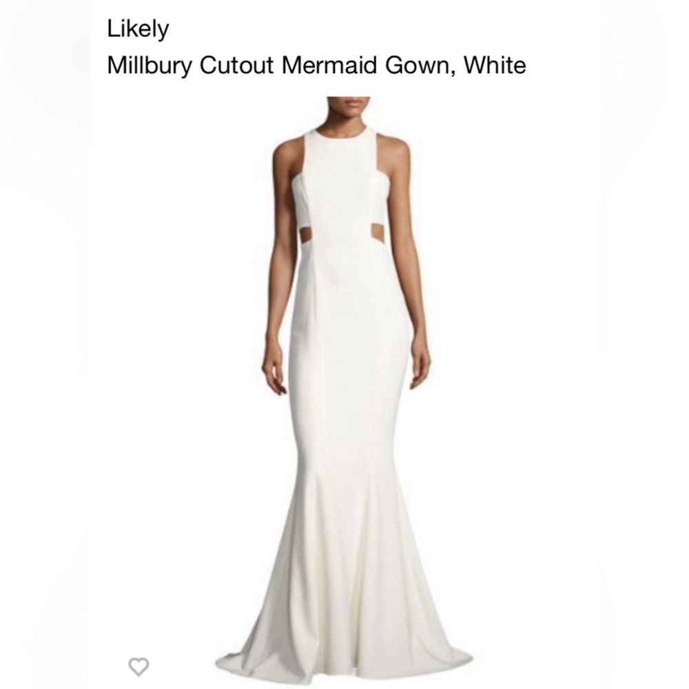 LIKELY Mermaid Gown NWT! SZ 2